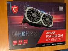 AMD Radeon RX 6650 XT 8GB GDDR6 Graphics Card Used