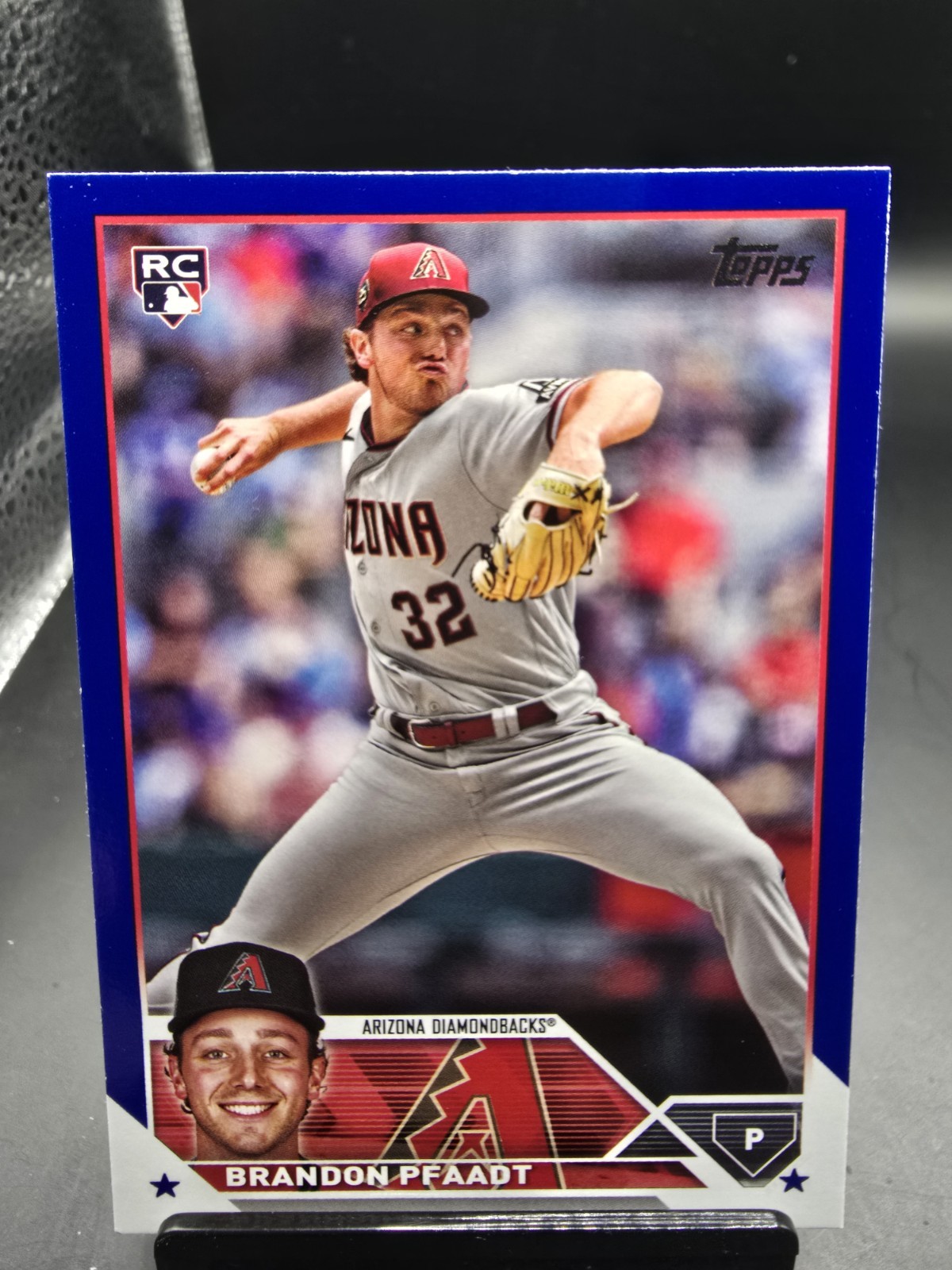 2023 Topps Update Brandon Pfaadt RC Royal Blue #US6 - Arizona Diamondbacks