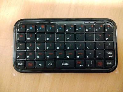AULA Mini QWERTY Tastatur Keyboard Bluetooth iPad Tablet iPhone Android drahtlos
