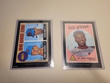 2016 Topps Anthology Oversized Card Lot of 2: Gibson & Ryan RC Reprint 54/499