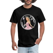 Wicked Design Magical With Glinda And Wand Men's T-Shirt