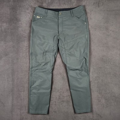 KUHL Silencr Pants Mens 35x30 Carbon Gray Stretch Utility Hiking Outdoor Travel