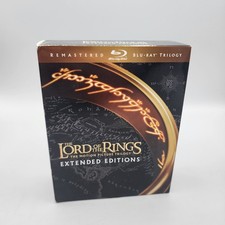The Lord of the Rings: The Motion Picture Trilogy Extended Editions Blu-ray