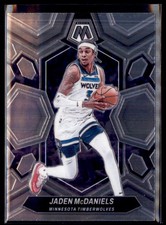 2023-24 Mosaic Basketball Jaden McDaniels Minnesota Timberwolves #87 2 Card Lot