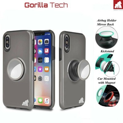 Gorilla Tech mit Halter Ständer Magnet Case Hülle für iPhone 11 11 Pro Max XS XR