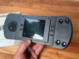 Vintage 1989 ATARI LYNX PAG-0201 Japanese Release Game Console For Parts Repair