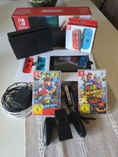 Nintendo Switch Konsole Bundle Incl. 2 Spiele - Top Zustand mit OVP