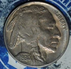 1930 S Buffalo Nickel Details  {{{ 1E55