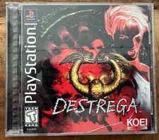 Destrega PS1 PlayStation 1 Koei SLUS-00732 Untested