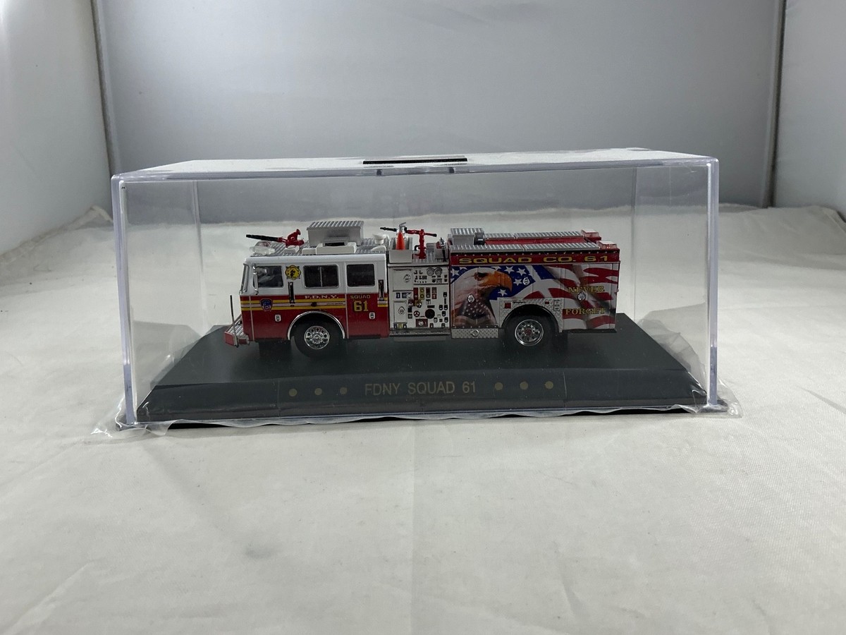Code 3 1/64th FDNY Squad 61 9/11 tribute engine | eBay