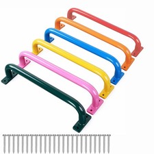 17 Inch 6 PCS Colorful Outdoor Metal Safety Playground Handles
