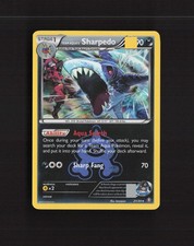 Team Aqua's Sharpedo 21/34 Double Crisis Rare Holo Pokemon Card LP