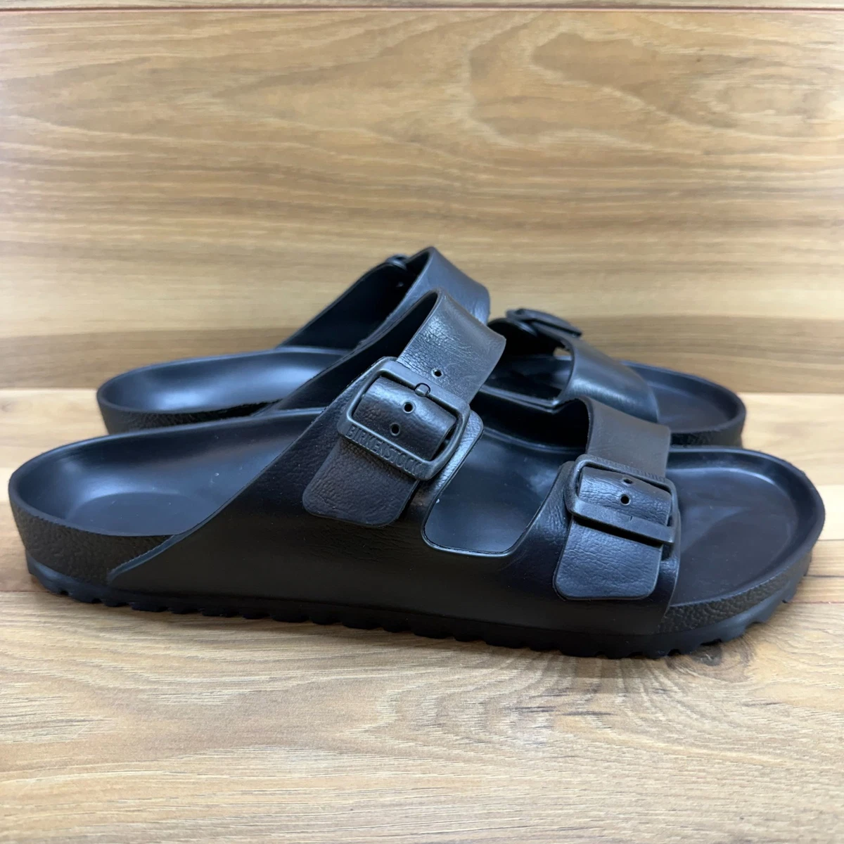 Used Birkenstock Men\'s Black double strap Sandals size 13 BIRKENSTOCK Two Straps Slingback Sandal - Size 42 | eBay main image 3