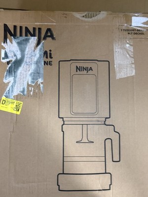 Ninja CREAMi Eismaschine & Frozen Dessert Maker mit 3 Behältern, 7 Programmen, m