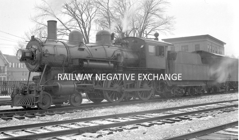 Montpelier & Wells River 4-4-0 #13, Woodsville NH, 1935, 1 Original Negative