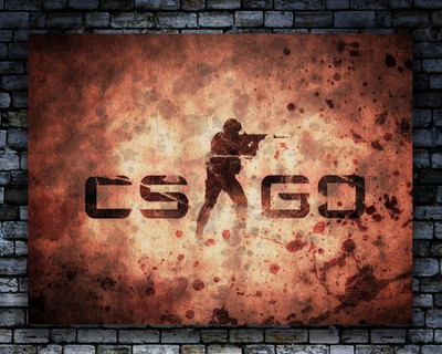 Counter-Strike Global Offensive Canvas Poster Wall Art | Gaming Room Decor