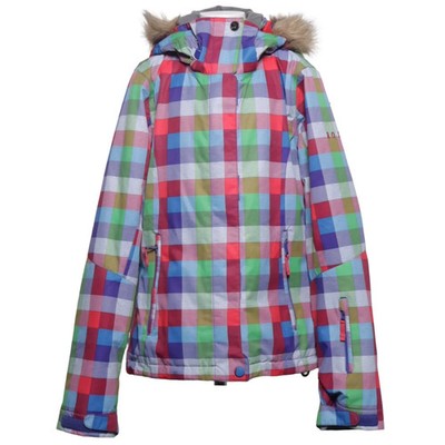 Roxy, Skijacke, Mädchen, Größe: 128, Mehrfarbig, Polyester, Karo #qnM