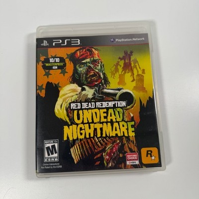 Red Dead Redemption Undead Nightmare PS3 Video Game Zombie Multiplayer