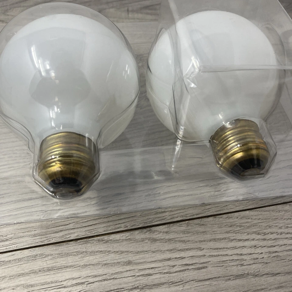 EcoSmart 60 Watt Equivalent LED Light Bulb Daylight G25 Dimmable 2 Pack - Image 4 of 4