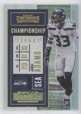 2020 Panini Contenders Championship Ticket 74/99 Jamal Adams #34 8k4