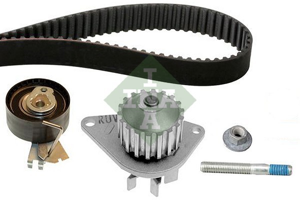 530 0334 30 INA water pump + timing belt kit for Citroen, Peugeot