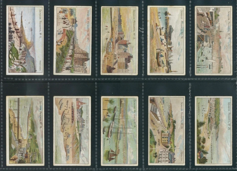 Wills SEASIDE RESORTS x 47 diff cards Mixed Backs 1898 VG+ - Image 3 of 4