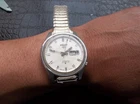 vintage Seiko 5 6119 automatic watch 35mm