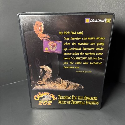 【CD再生確認済】キャッシュフロー Cashflow 202英語版（上級編） Cashflow 202 The Advanced Program 202 Game Set Sealed CD Set