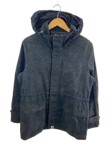 A BATHING APE (BAPE) Giacca A BATHING APE nera M usata
