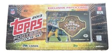 2013 Topps Football Complete Set Factory Sealed Box Patch Exclusive