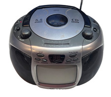 Elitronix 5.5" B/W TV Receiver AM/FM Radio and CD Player AD442SV CD not working