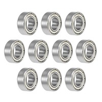 10 StüCk 687ZZ Rillenkugellager 7Mm X 14Mm X 5Mm Doppelgeschirmt Chromstahl Z2