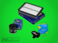 FS200 Inspektionspaket Luftfilter ÖLfilter Benzinfilter Toyota Corolla