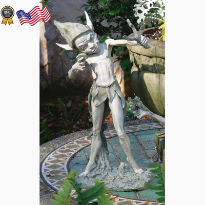 Design Toscano Sling Garden Pixies Statue FREE SHIPPING BUY IT NOW