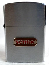 Vintage SEMAC Sharn Lighter Company Advertising Logo Employee Japan FREE SHIPP