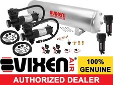 AIR SUSPENSION KIT/SYSTEM FOR TRUCK/CAR BAG/RIDE/LIFT, DUAL COMPRESSOR, 5G TANK