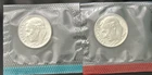 1963 P&D Roosevelt Dime in Mint Set Cello - 90% Silver