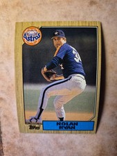 1987 Topps Nolan Ryan #757 Houston Astros HOF