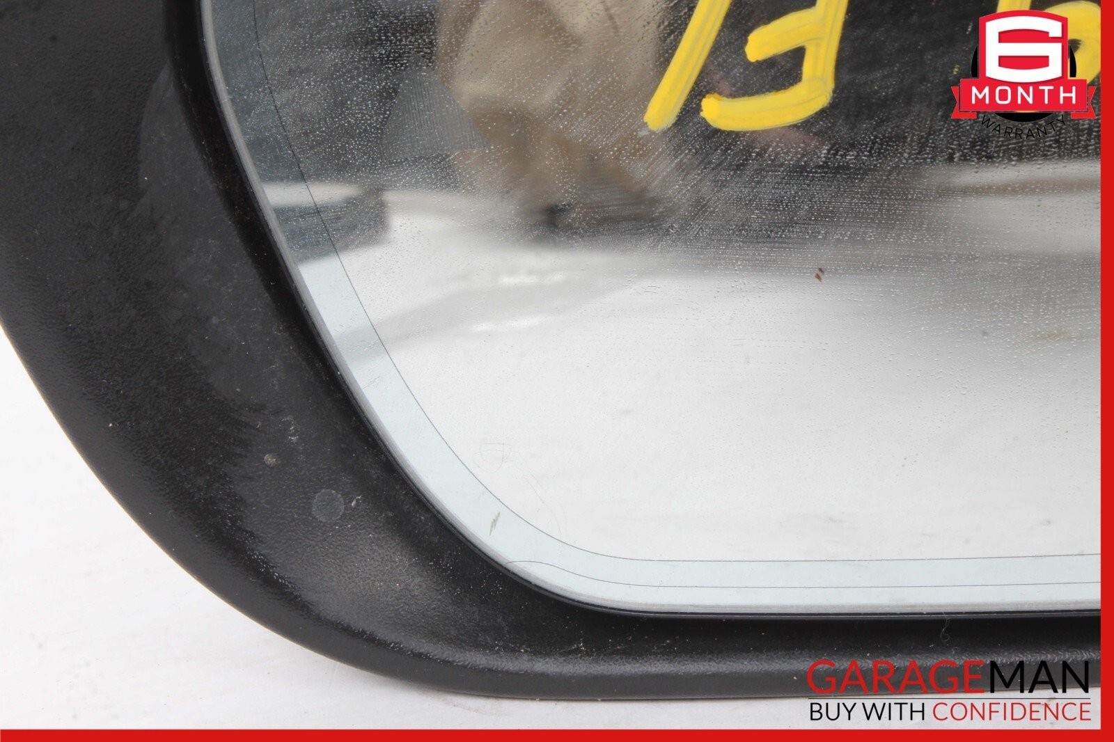 14-19 Maserati Ghibli Front Left Side Mirror Door Rear View White