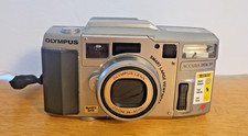 Olympus Accura View 90 35mm film Camera Point  Shoot Working Red Target