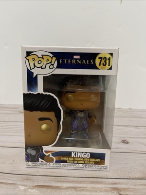 Funko Pop! Marvel Eternals Kingo Bobble-Head Vinyl Figure #731