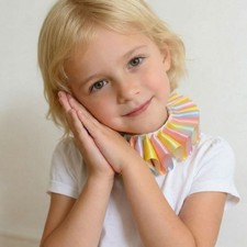 Victorian Costume Neck Ruffled Collar Renaissance False Collar Halloween