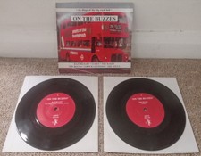 On The Buzzes 2 X 7" Vinyl Compilation E.P Fierce Panda 2004 Ft. Razor light VG+