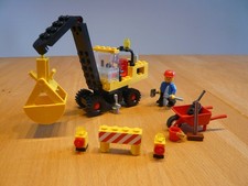 LEGO City Greifbagger mit Arbeiter Bagger 6678 komplett