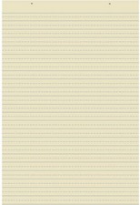Pacon Recyclable Ruled Tagboard Sheet - 36" X 24" - Manila (PAC5163)