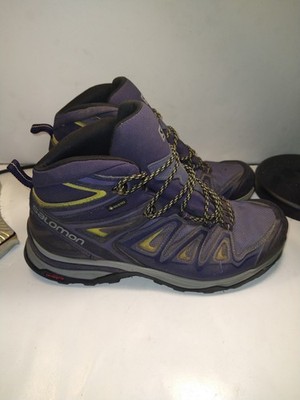 Salomon X Ultra 3 Mid GTX Hiking Boots Shoes Women's sz 10 (398691)