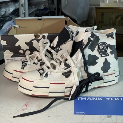 SKコンバース×Brain Dead Chuck70 Cow Print Size 11 - Brain Dead x Converse Chuck 70 Cow Print - LA Cow Print