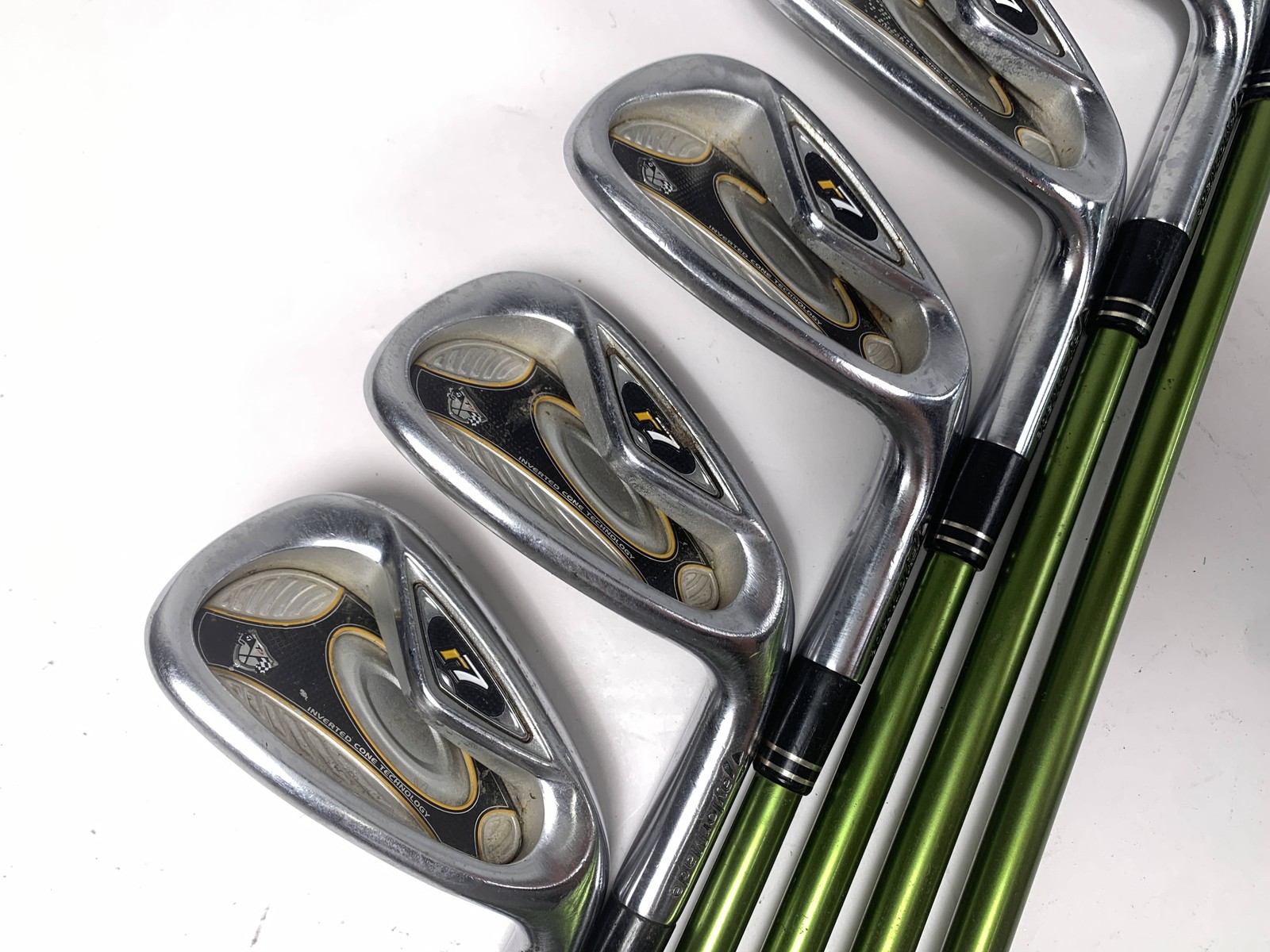 TaylorMade R7 TP Iron Set 4-PW Aldila NV Green 65g Regular RH- No 5 iron