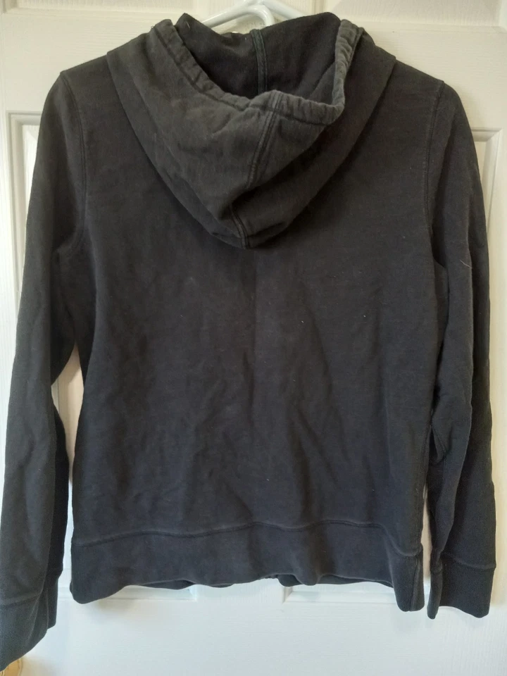 LUCKY BRAND Women's Vtg Y2K Full ZIp Cotton Asian Embroidered Hoodie Casual L - Image 4 of 4