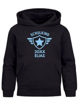 Kids Hoodie Boys Enrollment Personalised Lettering School Child 2025